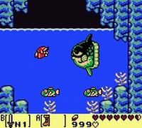 une photo d'Ã©cran de The Legend of Zelda - Link s Awakening DX sur Nintendo Game Boy Color